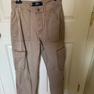 Hollister Women Cargo Pants High Rise Baggy Size 6S
